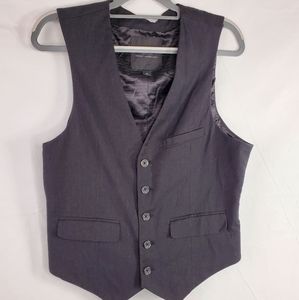 Marc Anthony Black/dark Gray Vest